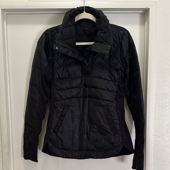 Lululemon down for a run pull over - black - Picture 2 of 7